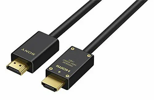 Sony 2-Meter Flat Hdmi Cable For High-Speed Audio/Video Transfer 1