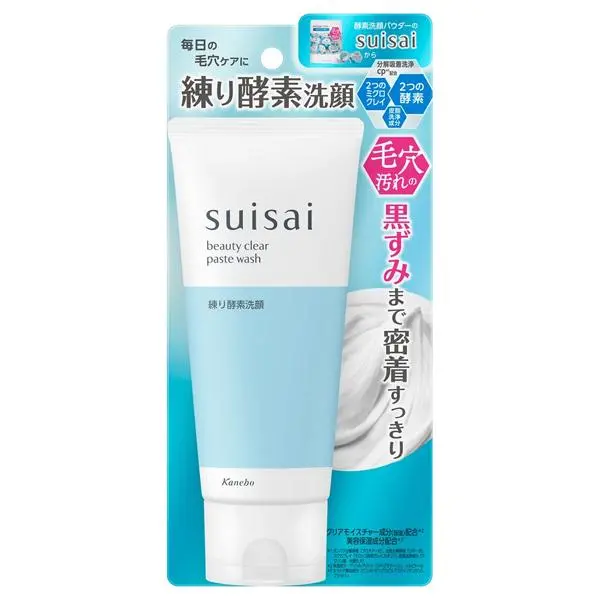 Suisai Beauty Clear Enzyme Cleanser – Pore-Purifying Paste Wash (120G) 1
