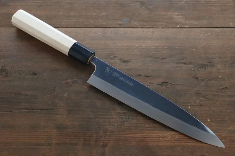 Sukenari Blue Steel No.2 Hongasumi Mioroshi Deba – 150Mm, Magnolia Handle 1