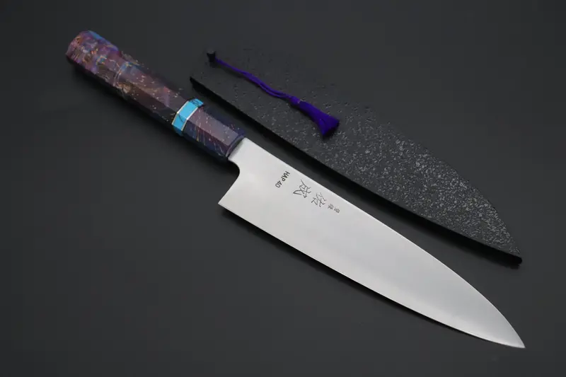 Sukenari Hap-40 Clad Wa Gyuto – Limited Custom Edition, 210Mm 1