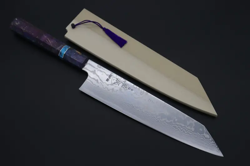 Sukenari Hap-40 Nickel Damascus Kiritsuke – 240Mm Limited Edition (Scl-591) 1