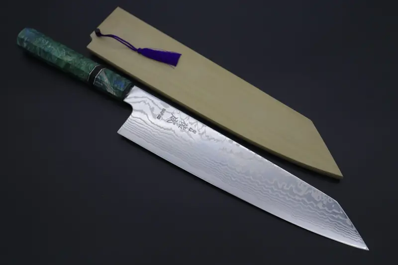 Sukenari Hap-40 Nickel Damascus Kiritsuke – 270Mm Limited Edition (Scl-595) 1