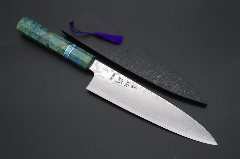 Sukenari Hap-40 Nickel Damascus Wa Gyuto – 210Mm Limited Release (Scl-582) 1