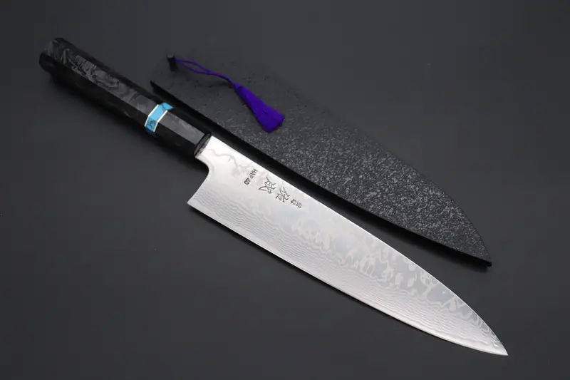 Sukenari Hap-40 Nickel Damascus Wa Gyuto Blade – 240Mm Hand-Forged Edition (Scl-586) 1