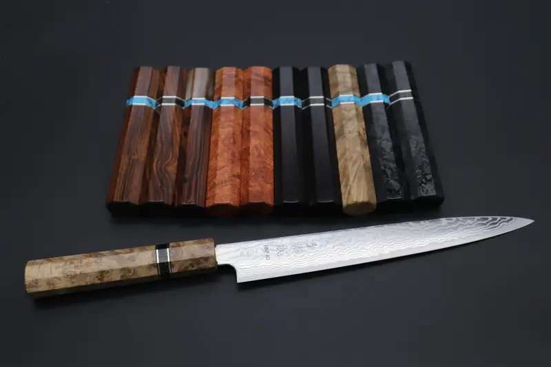 Sukenari Hap-40 Nickel Damascus Wa Sujihiki 240Mm – Build Your Dream Knife (Snbo-5) 1