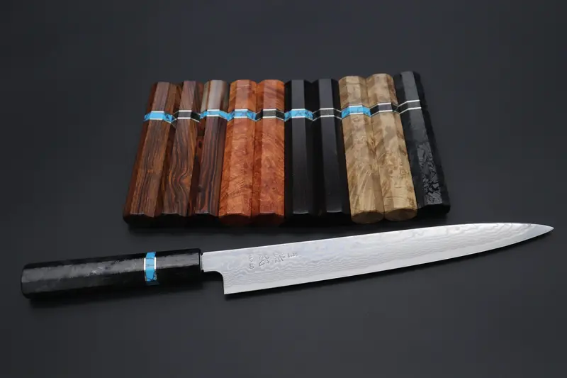 Sukenari Hap-40 Nickel Damascus Wa Sujihiki 270Mm – Build Your Dream Knife (Snbo-6) 1