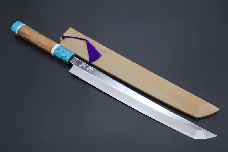 Sukenari Hon Kasumi Sakimaru Takohiki – Sg-Ii Steel, 270Mm (10.6"), Single Bevel 1