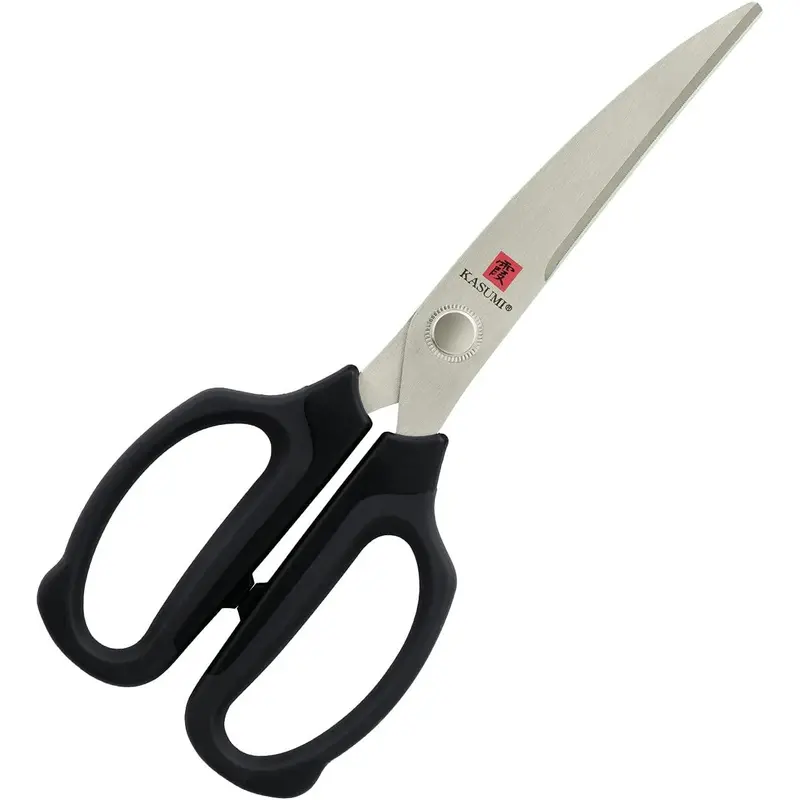 Sumikama Kasumi Kitchen Scissors – Heavy-Duty Curved Serrated Blade (Professional Grade) 1