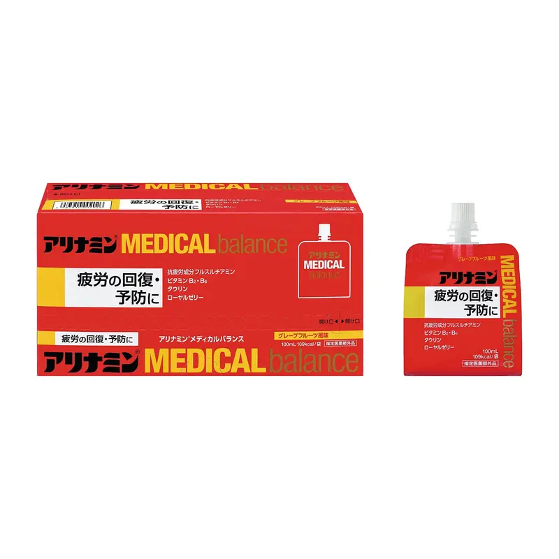 Takeda Alinamin Medical Balance Grapefruit Jelly Drink – 100 Ml × 6 1