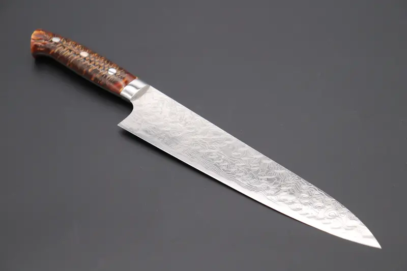 Takeshi Saji Summit Limited Edition R-2 Damascus Gyuto – 240Mm (9.4") Custom Forged Blade 1