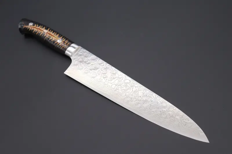 Takeshi Saji Summit Limited Edition R-2 Damascus Gyuto – 240Mm (9.4") Exclusive Custom Forged Design 1