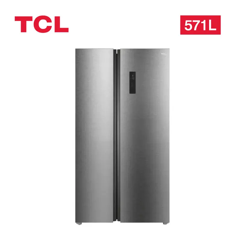 Tcl 571L No-Frost Side-By-Side Refrigerator – P650Cd 1