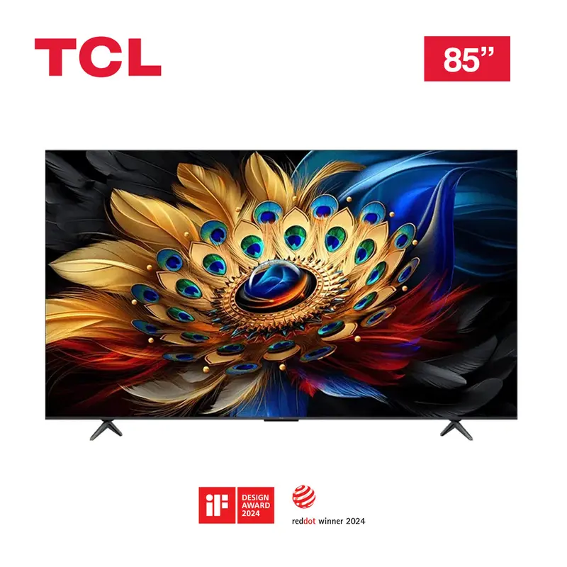 Tcl 85-Inch Qled 4K Google Tv – C655 Series, Smart Uhd With Hdr 1
