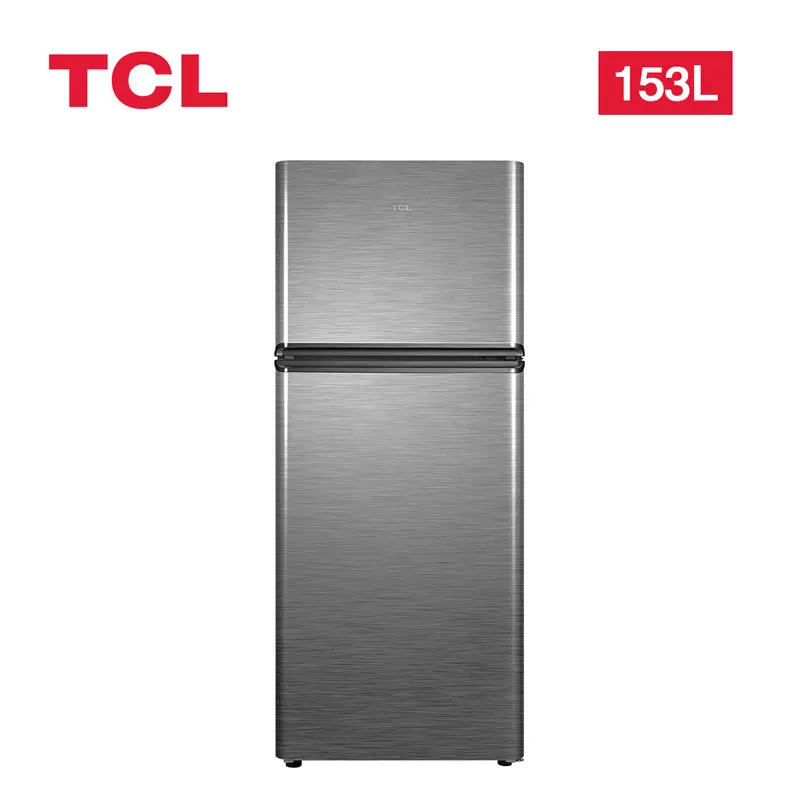 Tcl F153Tm 153L Direct-Cool Refrigerator – Silver No-Frost Design 1
