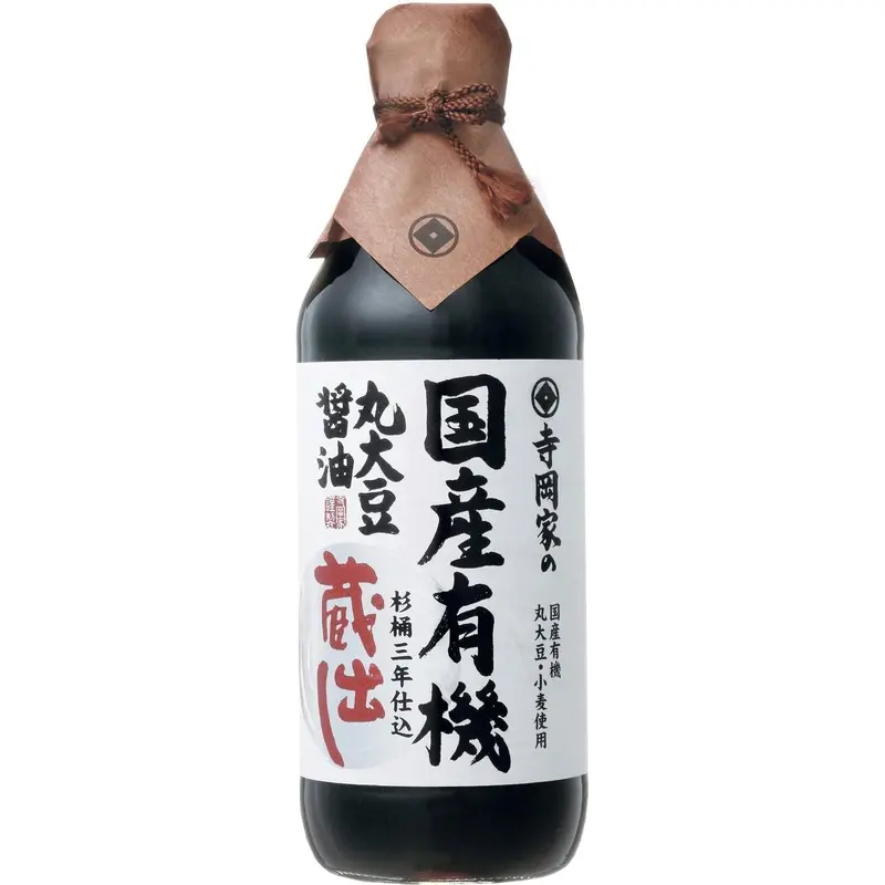 Teraoka Organic Barrel-Aged Shoyu – Traditionally Fermented Soy Sauce – 500Ml 1