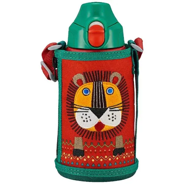 Tiger Sahara Dual-Function Thermal Bottle – Lion Design, 600Ml Insulated Stainless Steel 1
