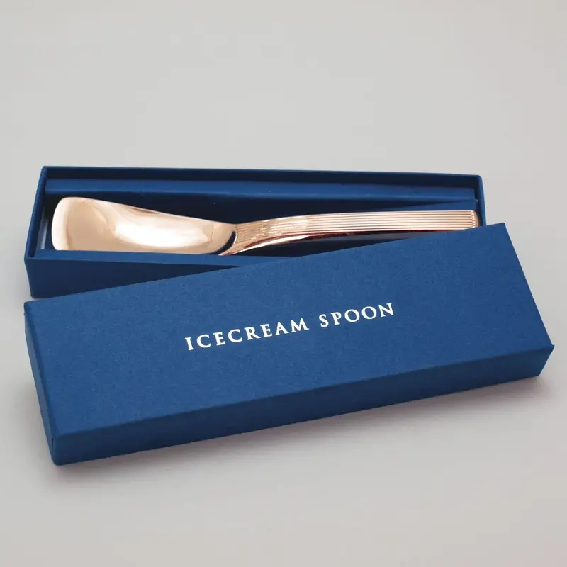 Todai Premium Ice Cream Scoop – Copper-Plated Stainless Steel Spoon For Hard Frozen Desserts, 15Cm 1