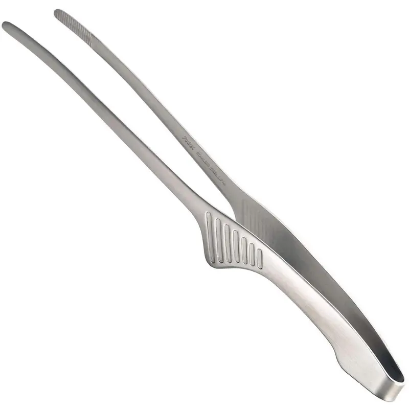 Todai Yakiniku Bbq Tongs – Stainless Steel, Ergonomic Design (240Mm) 1