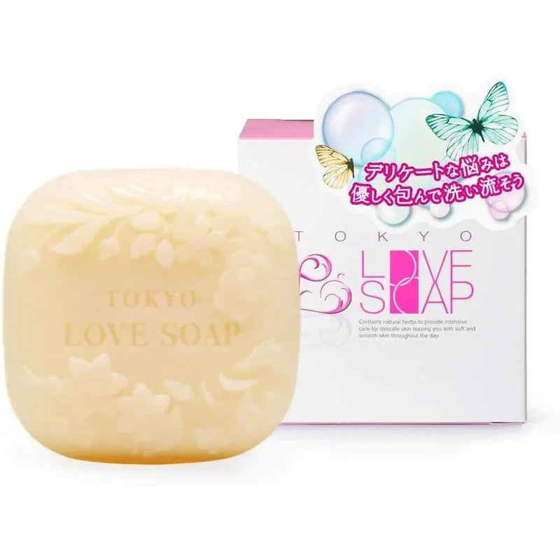 Tokyo Love Soap – Herbal Delicate Area Cleansing Bar, 100G 1