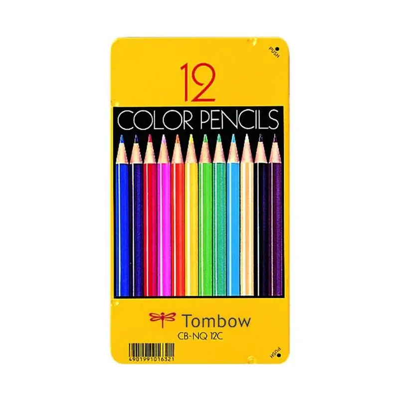 Tombow Dual-Core Colored Pencils – 12-Color Starter Set (Cb-Nq12C) 1