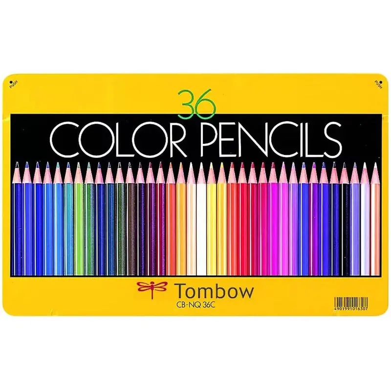 Tombow Dual-Core Colored Pencils – 36-Color Art Set (Cb-Nq36C) 1