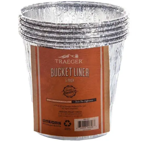 Traeger Bucket Liners – 5-Pack (Bac572) 1