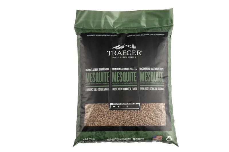 Traeger Mesquite Wood Pellets – 9 Kg Bag 1