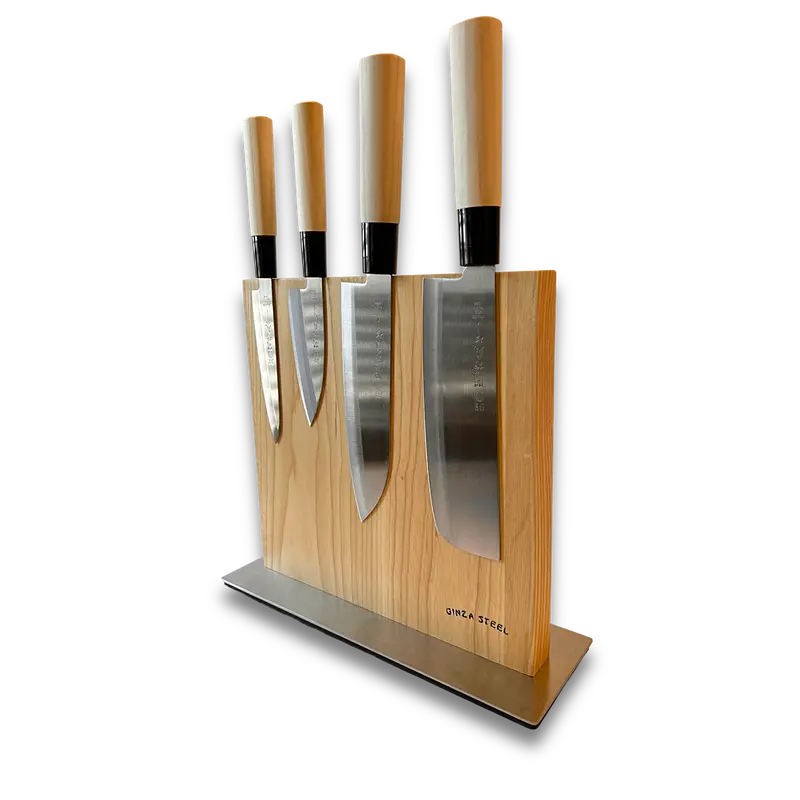 Tsubazo Pro Japanese Five-Piece Knife Set – Forged In Japan For Professional Performance 1