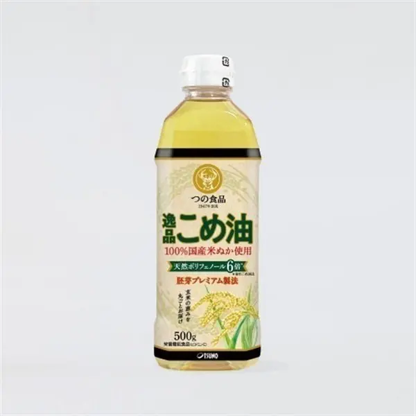 Tsuno Premium Japanese Rice Bran Oil – Polyphenol-Rich Cooking Oil, 500G 1