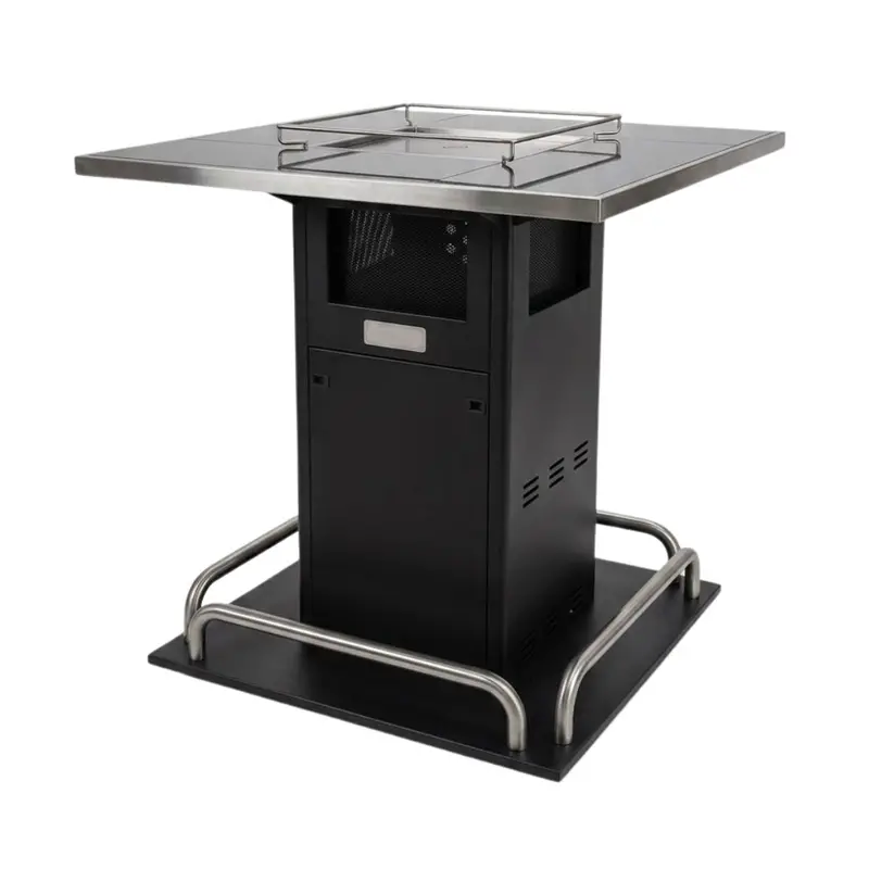 Tucker Outdoor Fire Table With Stainless Steel Burner 1