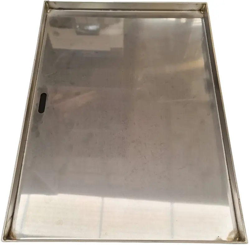 Tucker Stainless Steel Plate (290 × 445 × 3 Mm) – Compatible With Rogue & 700-Series Grills 1