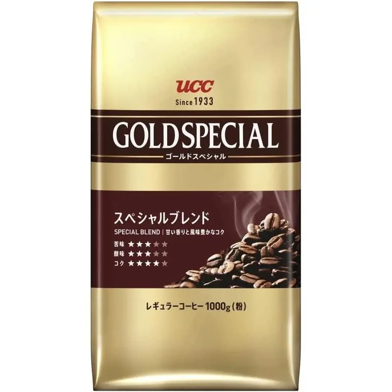 Ucc Gold Special Blend Ground Coffee – Smooth, Aromatic Medium-Roast (1000G) 1