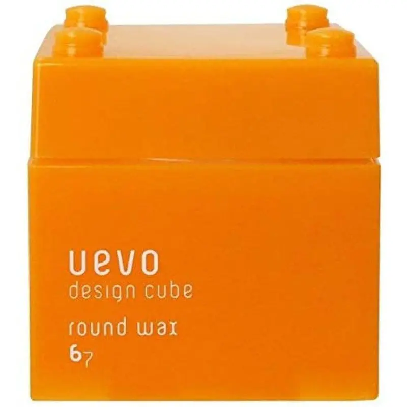Uevo Cube Hair Wax – Flexible Hold, Natural Finish (80G) 1