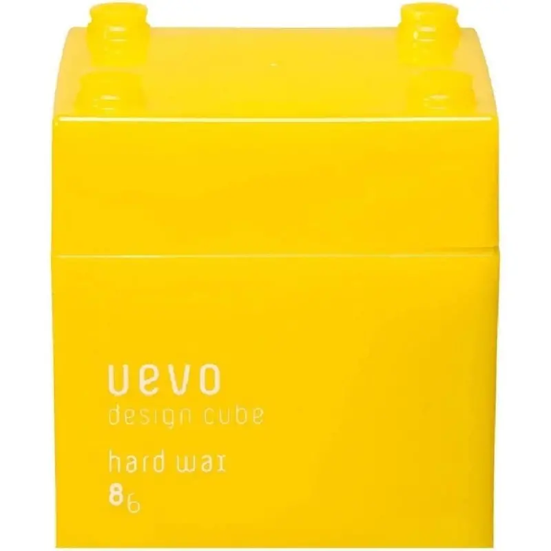 Uevo Cube Hair Wax – Strong Hold, Matte Finish (80G) 1