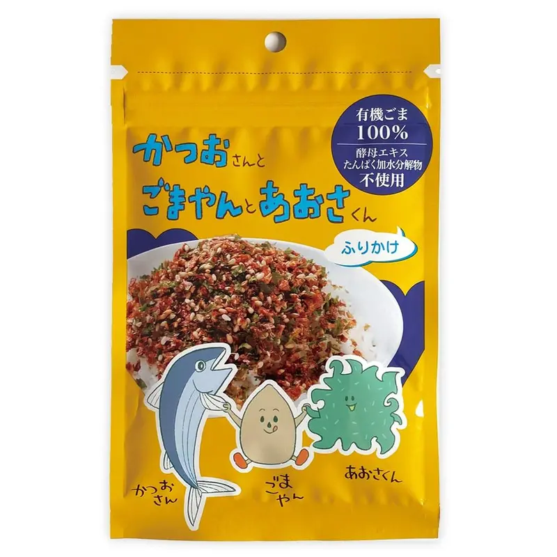 Wadaman Bonito-Sesame-Aosa Furikake – Umami Seaweed Seasoning, 30G 1