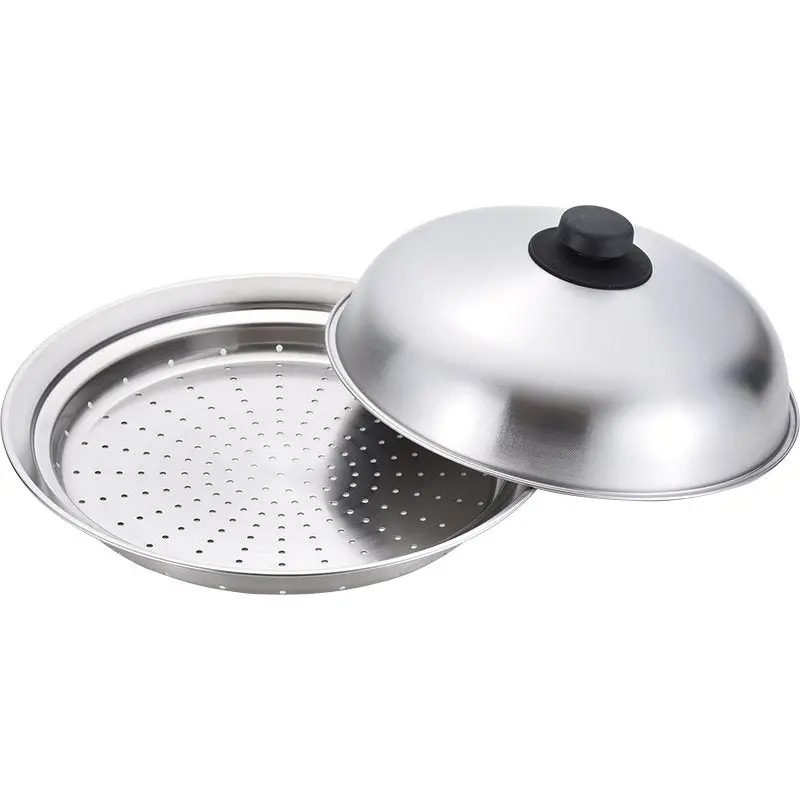 Wahei Freiz Stainless Steel Steamer Insert – Dome-Shaped, Fits 24–26Cm Pots 1