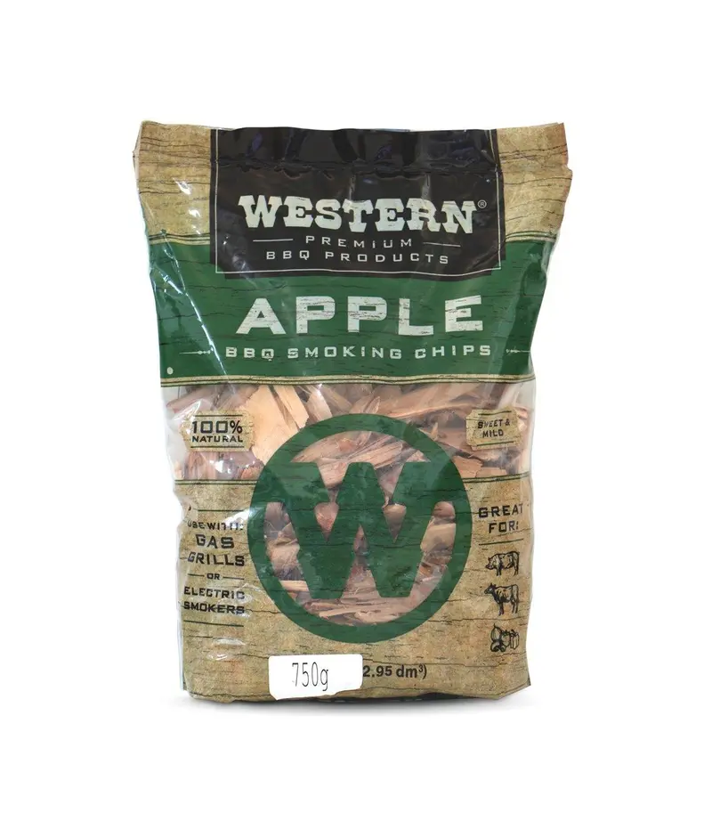 Western Apple Hardwood Smoking Chips 1