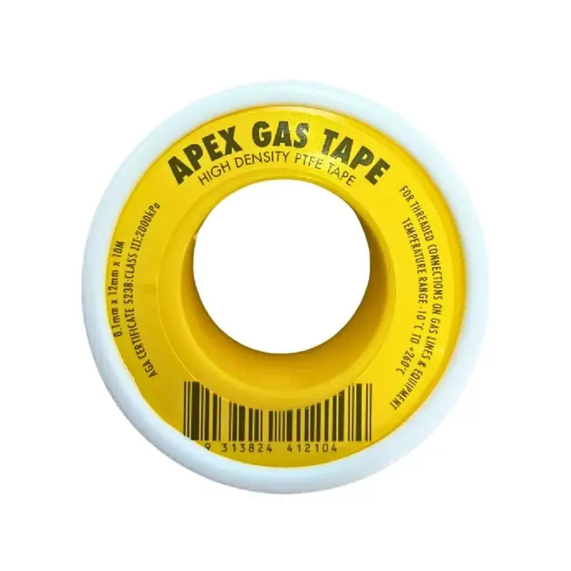 Yellow Ptfe Gas Thread Seal Tape – 10M Roll 1