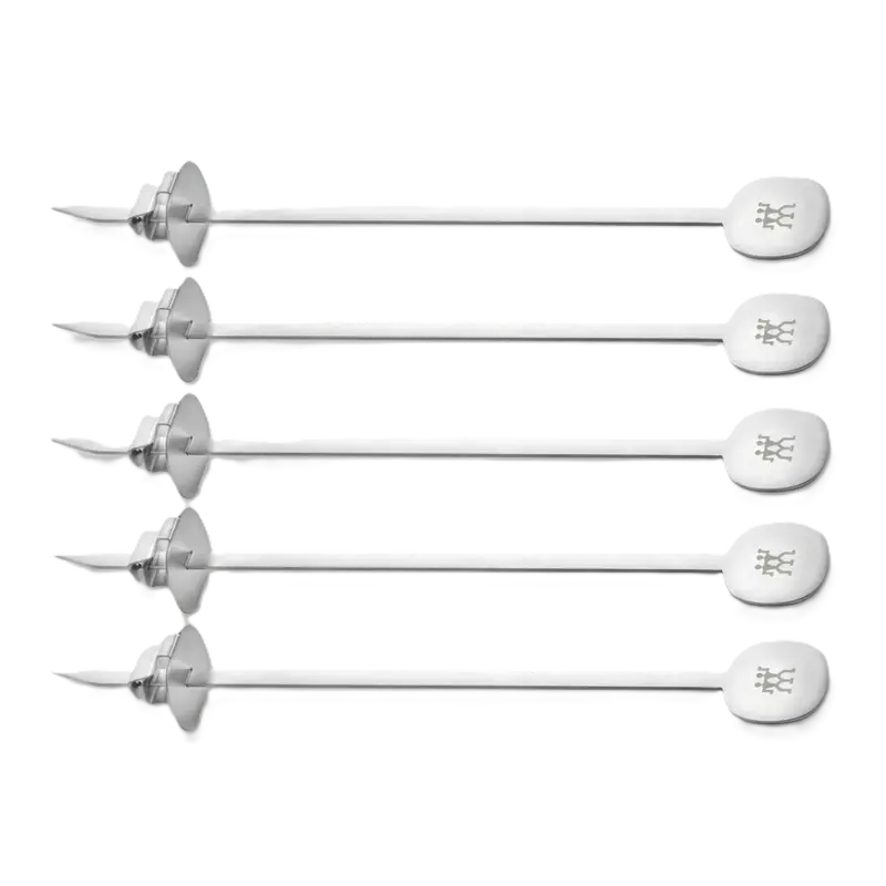 Zwilling Bbq+ Stainless Steel Grill Skewer Set – 5-Piece Professional Kit 1