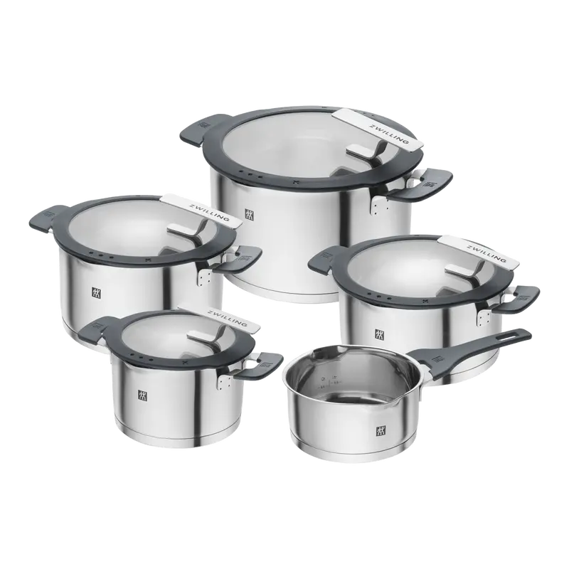 Zwilling Simplify 9-Piece Stainless Steel Cookware Set 1