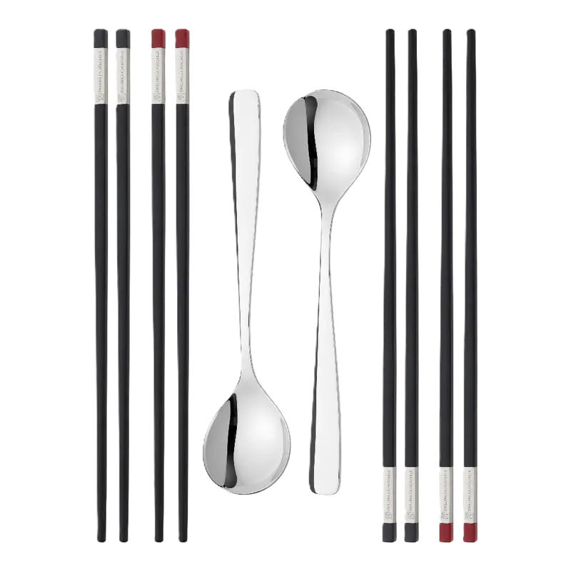 Zwilling Stainless Steel Asian-Style Chopstick Set – 10 Pieces 1